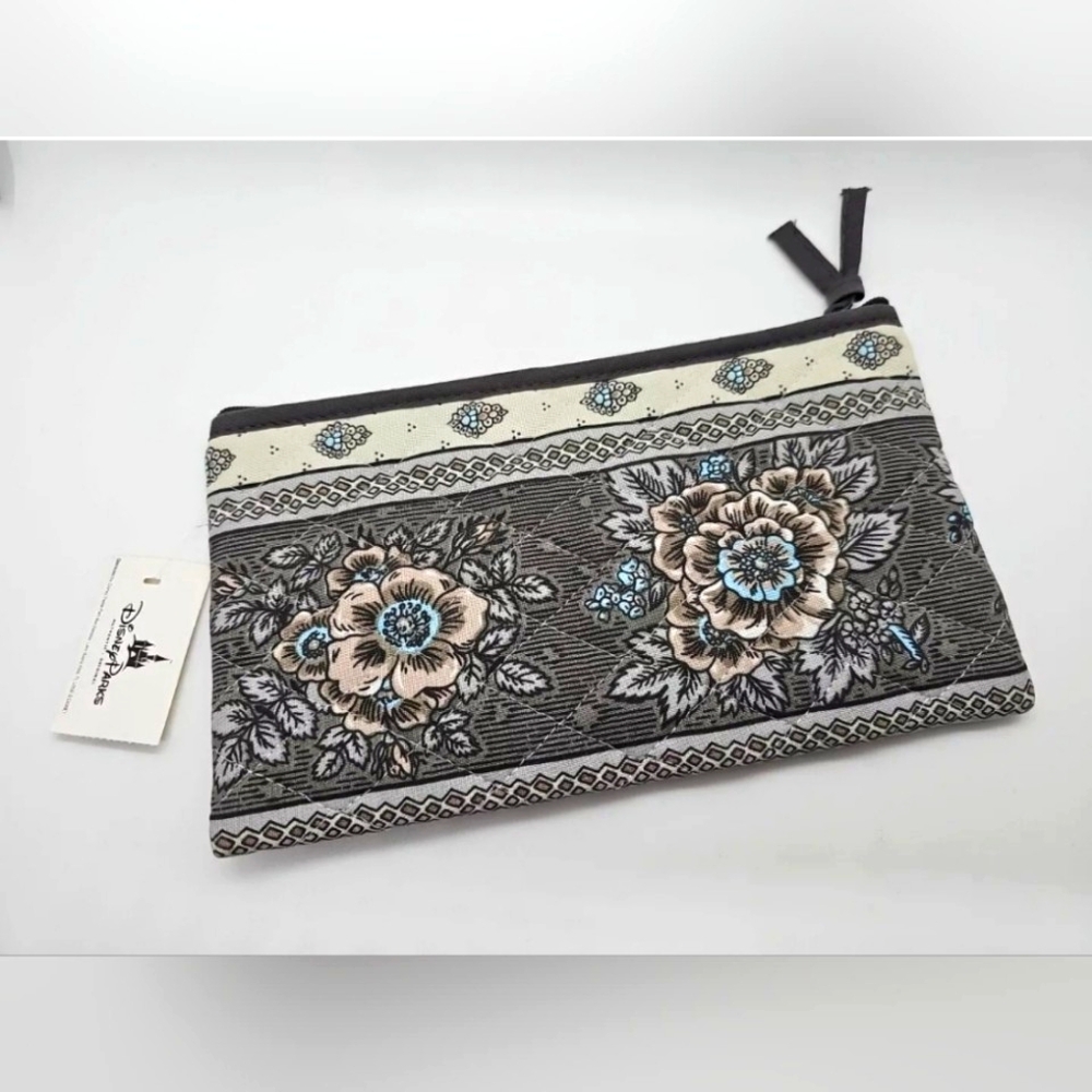 NWT Marat D' Avignon Quilted 8" Zipper  Bag Disney Parks France Collection